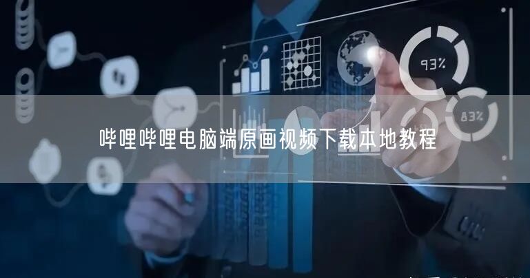 哔哩哔哩电脑端原画视频下载本地教程
