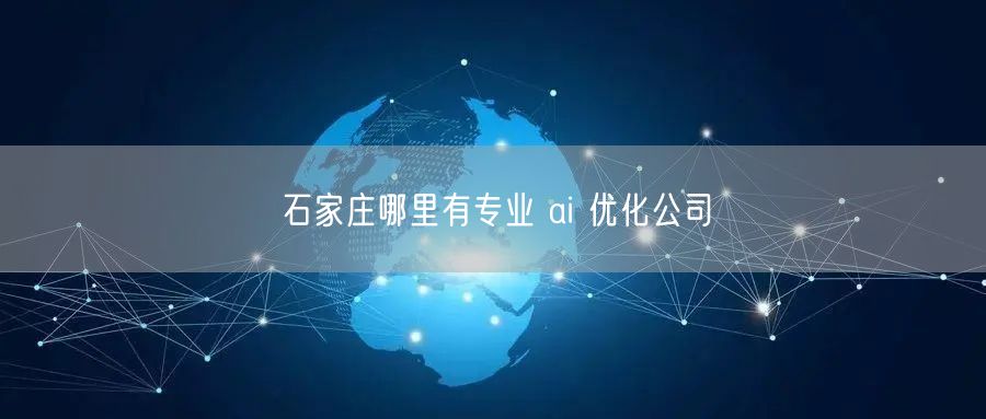 石家庄AI优化公司怎么选？避坑指南与案例分享