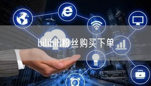 bilibili粉丝购买下单