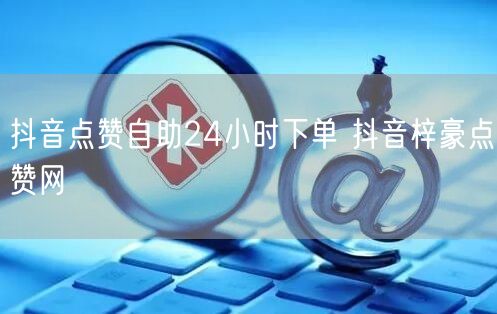 抖音点赞自助24小时下单 抖音梓豪点赞网
