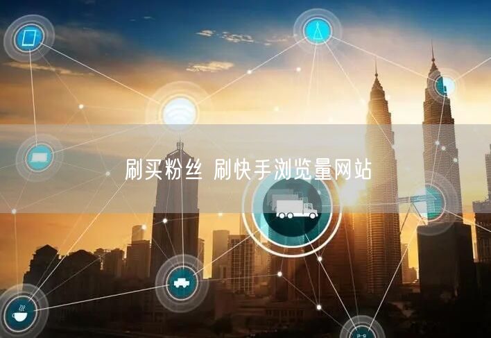 刷买粉丝 刷快手浏览量网站