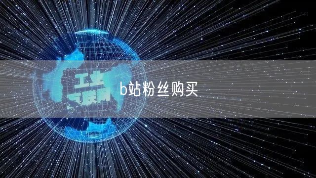 b站粉丝购买