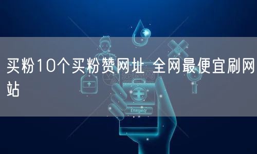 买粉10个买粉赞网址 全网最便宜刷网站