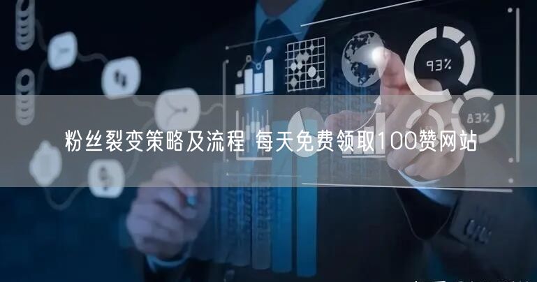 粉丝裂变策略及流程 每天免费领取100赞网站