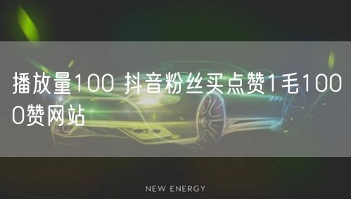 播放量100 抖音粉丝买点赞1毛1000赞网站