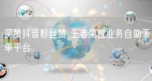 买赞抖音粉丝赞 王者荣耀业务自助下单平台