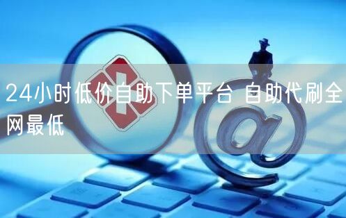 24小时低价自助下单平台 自助代刷全网最低