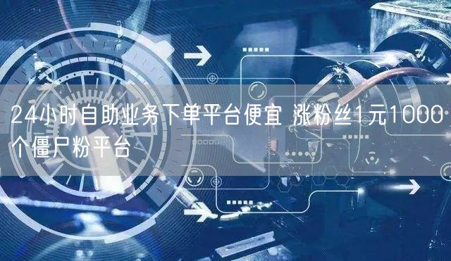 24小时自助业务下单平台便宜 涨粉丝1元1000个僵尸粉平台