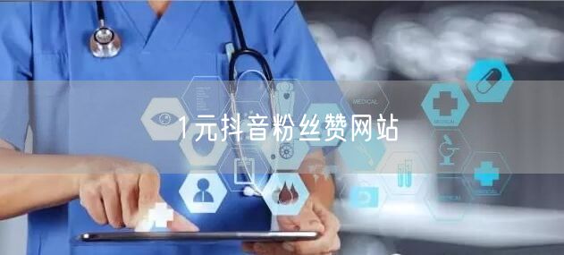 1元抖音粉丝赞网站