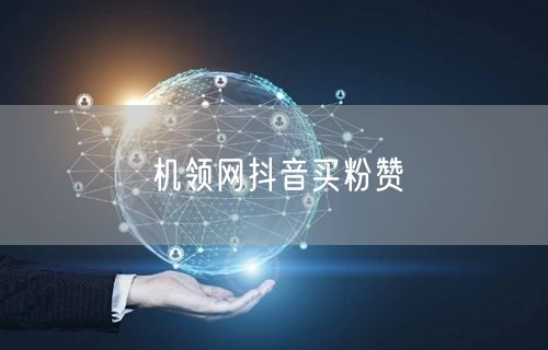 机领网抖音买粉赞