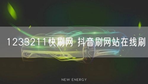 1233211快刷网 抖音刷网站在线刷
